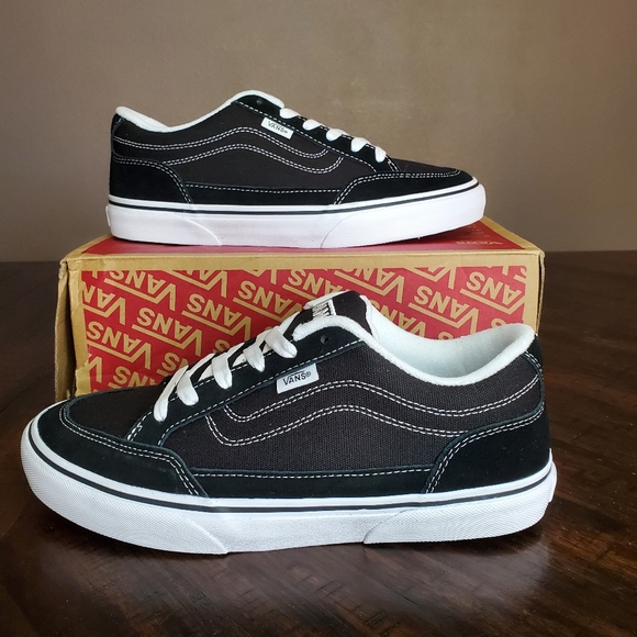 Vans Bearcat Black/White Men Size 8, equivalent to Women Size 9.5 - Picture 1 of 11